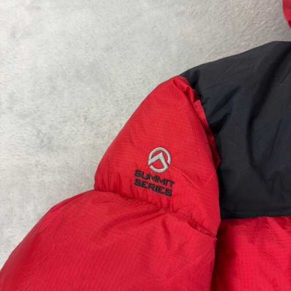 Vtg The North Face Red Puffer Down Jacket Men’s Size M - Picture 8 of 15